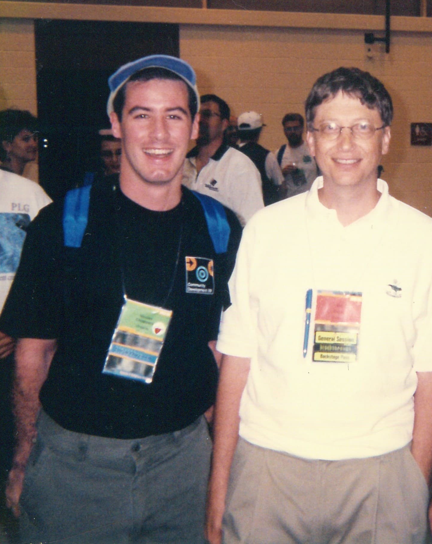 Con Bill Gates - Fundador de Microsoft 1997