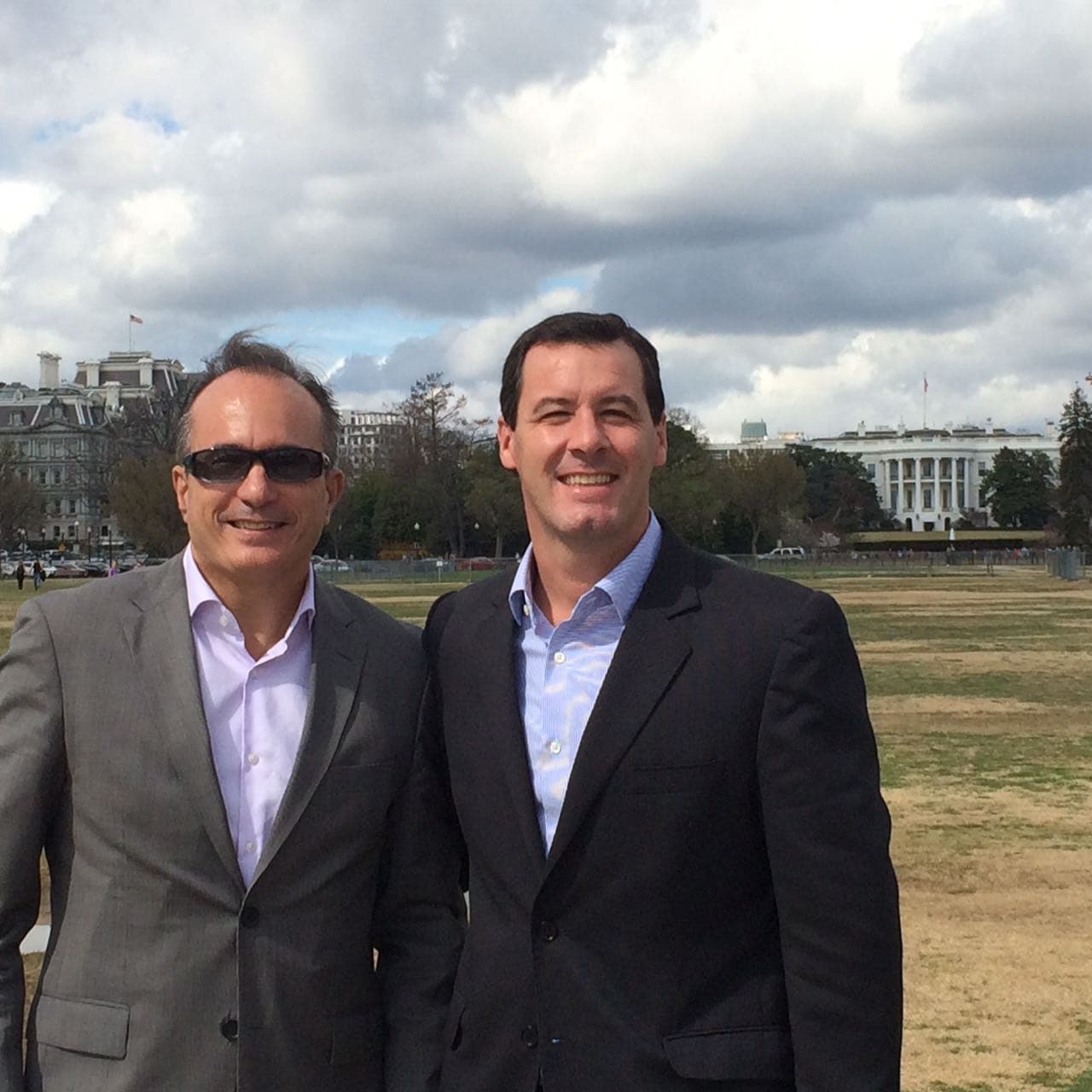 Con Jordi Botifoll en el Capitolio, Washington DC