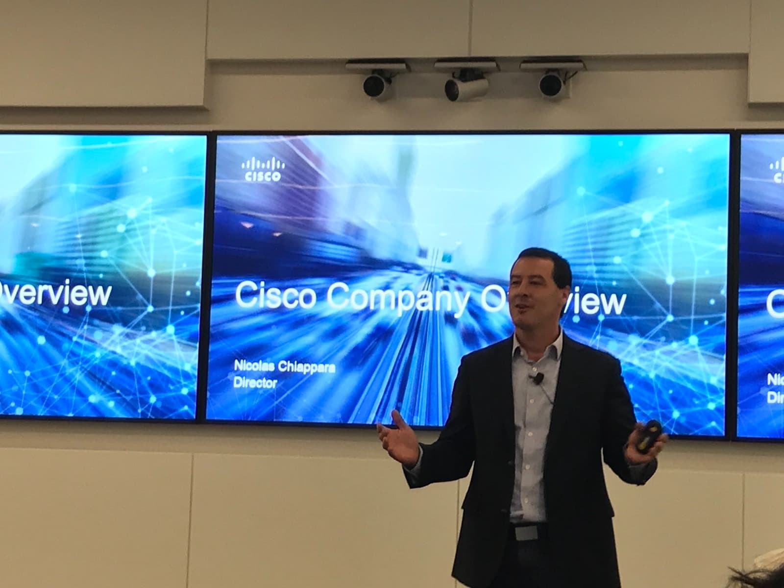 Nicolás Chiappara en conferencia